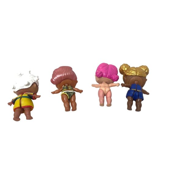 Lol MGA Tiny Dolls Lot of 4 Cute 2016 2017 2018 - Picture 2 of 6
